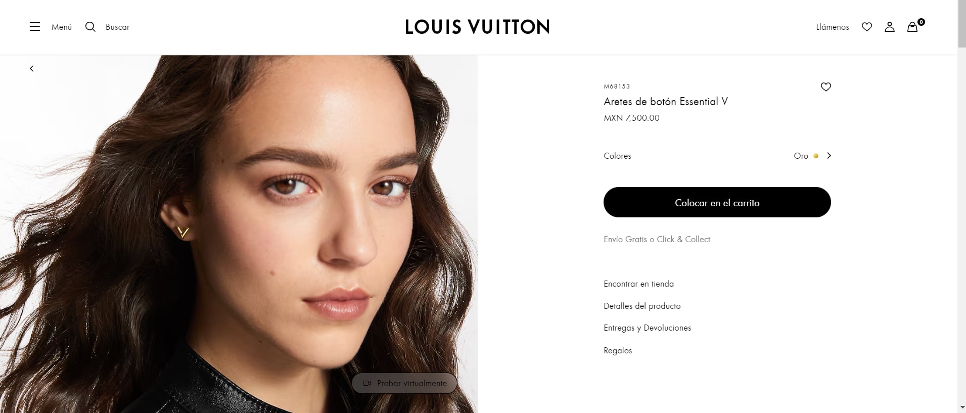 Aretes Louis Vuitton Essential V - Image 7