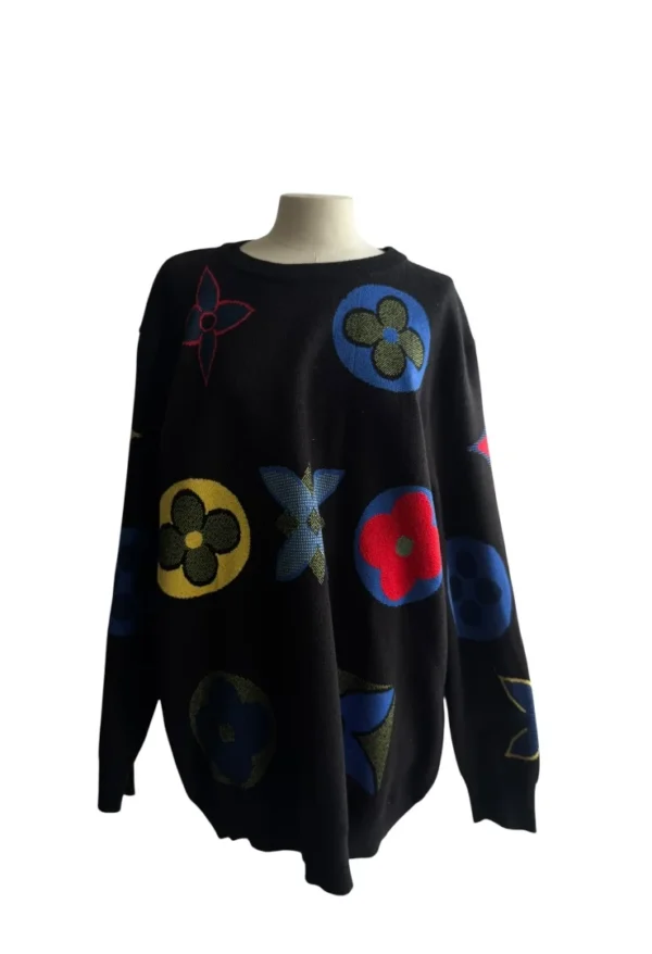 LOUIS VUITTON – MONOGRAM SWEATER XL