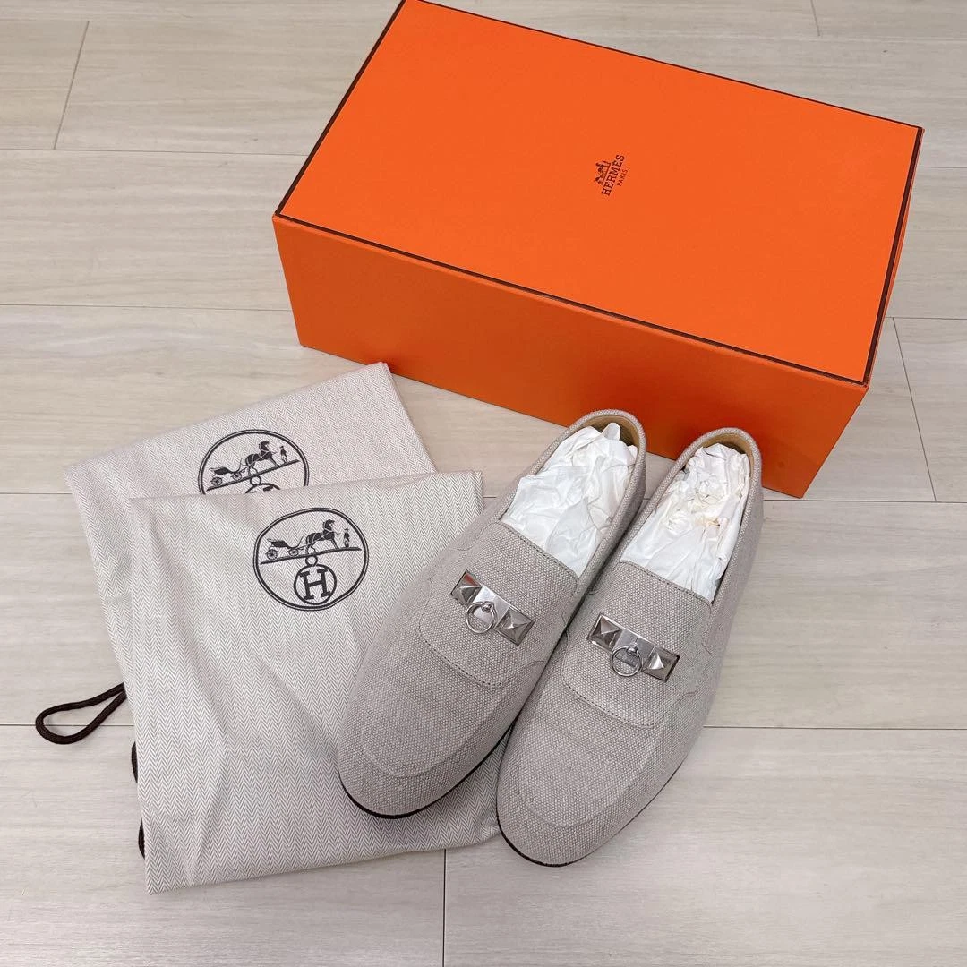 Hermosos zapatos Hermés 40EU40 US 6.5 - Image 10
