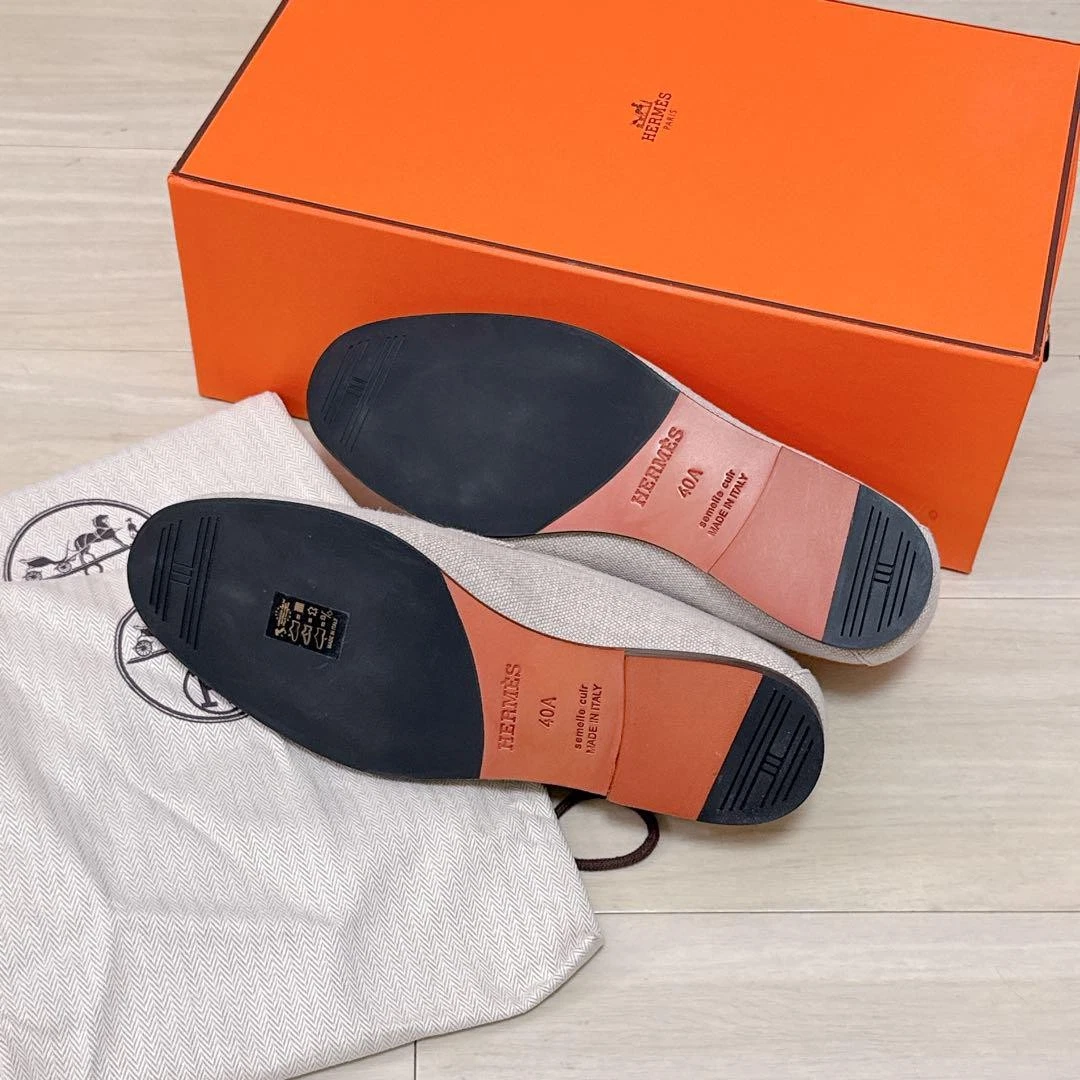 Hermosos zapatos Hermés 40EU40 US 6.5 - Image 5
