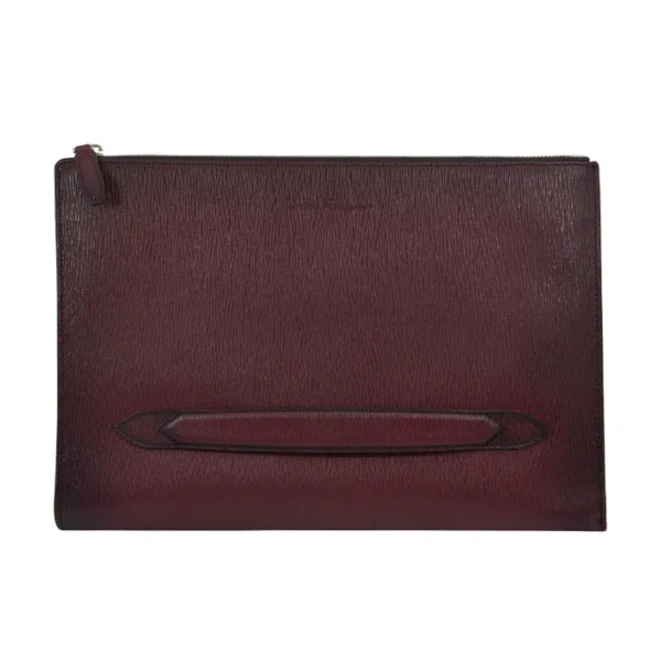 Pouch Salvatore Ferragamo Borgoña