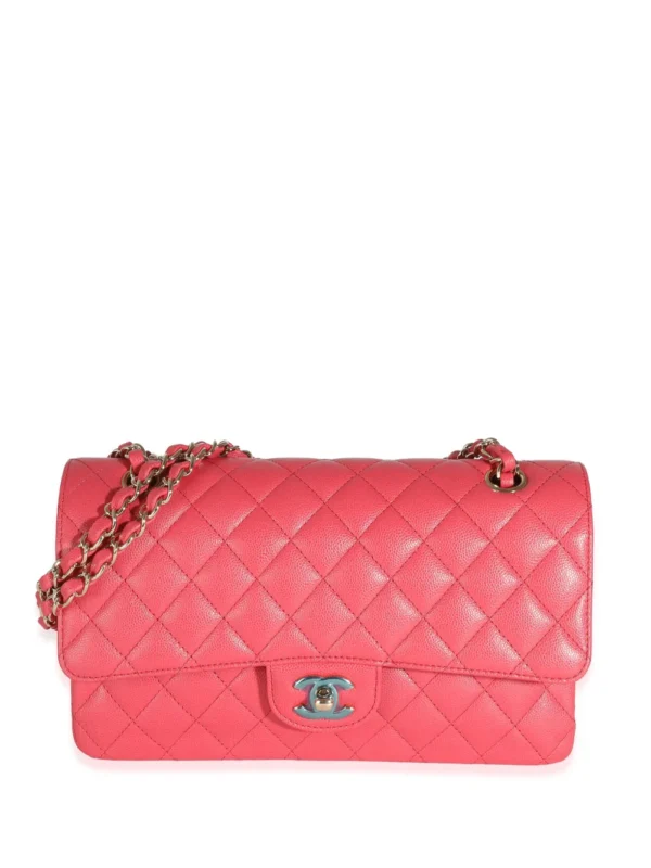 Bolsa Chanel classic double flap Pink