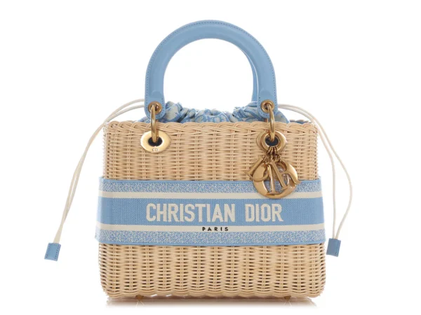 Bolsa Lady Dior Wicker