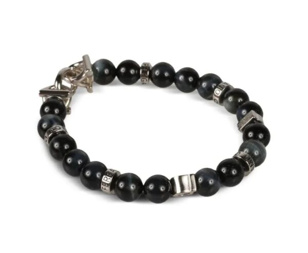 Pulsera Ferragamo cuentas de bolitas de piedras semi preciosas