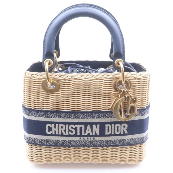 Lady Dior wicker de mimbre