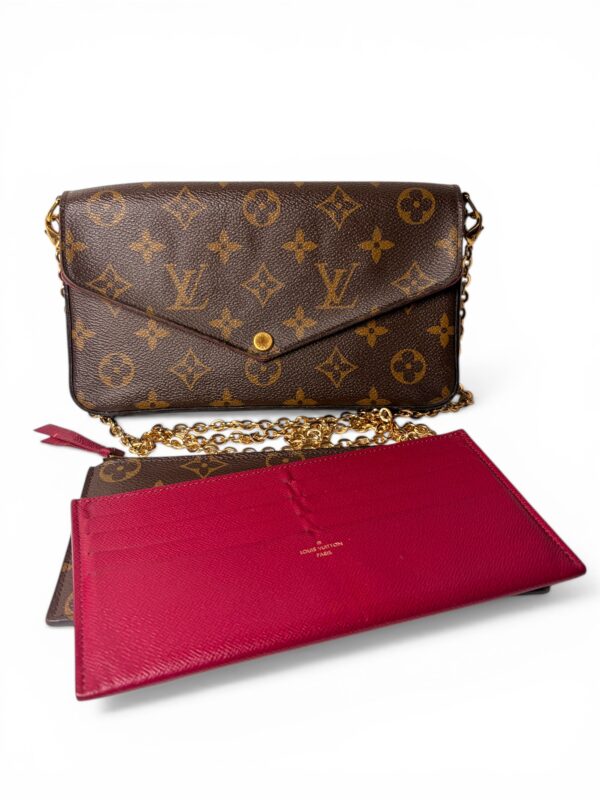 BOLSO LOUIS VUITTON FéLICIE 3 MONOGRAM