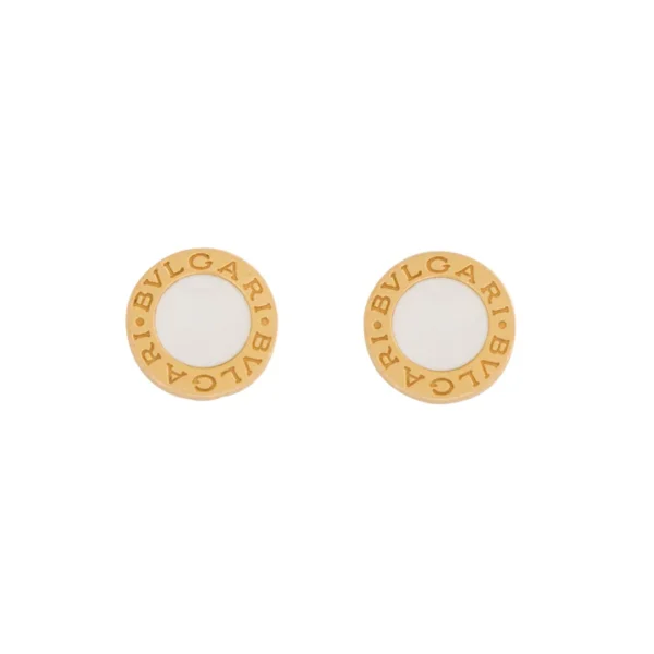 VENDIDOS Aretes de oro Bvgari redondos