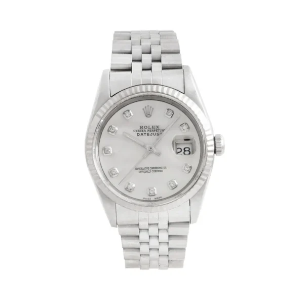 Reloj Rolex Datejust 36mm 10 diamantes