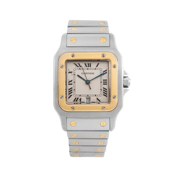Reloj  Cartier Santos Galbée 29mm beige