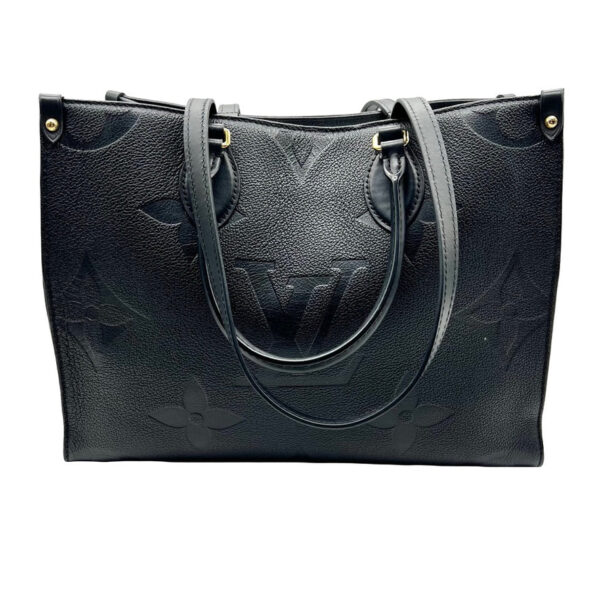 Bolsa Louis Vuitton OnTheGo MM black leather