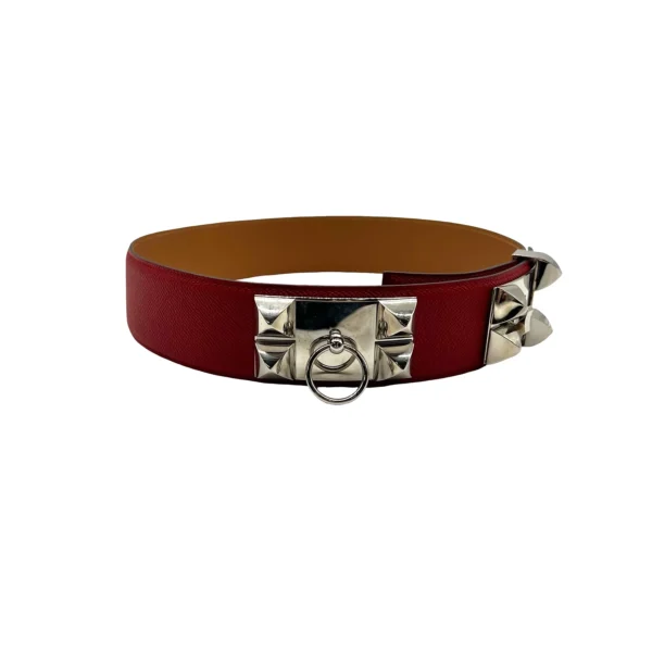 Cinturón Hermès Collier de Chien T.80