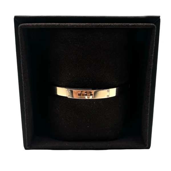Pulsera Hermès Kelly oro rosa 18 k