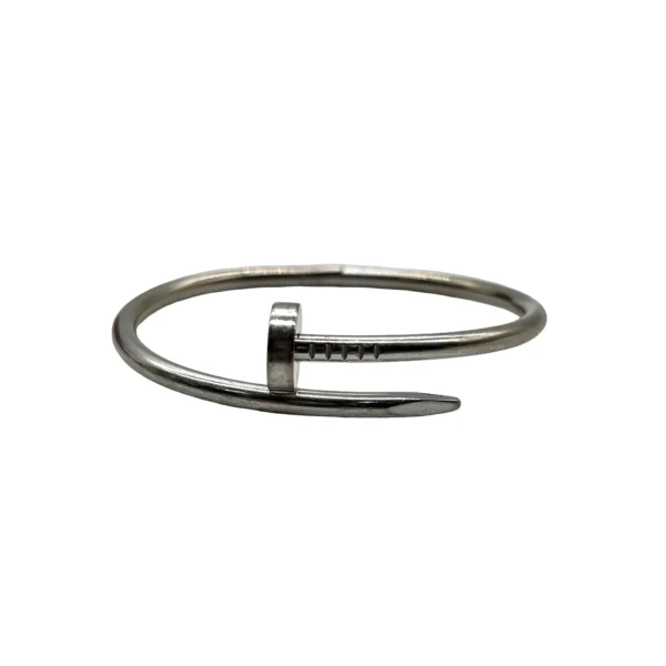 Pulsera Cartier Juste Un Clou T.16 oro blanco