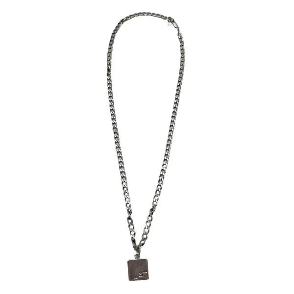 Collar Bottega Veneta, de plata