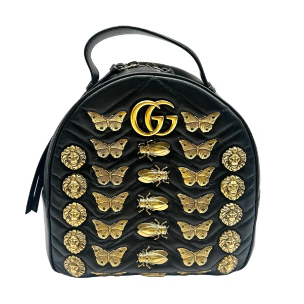 Mochila Gucci GG Marmont Animalier