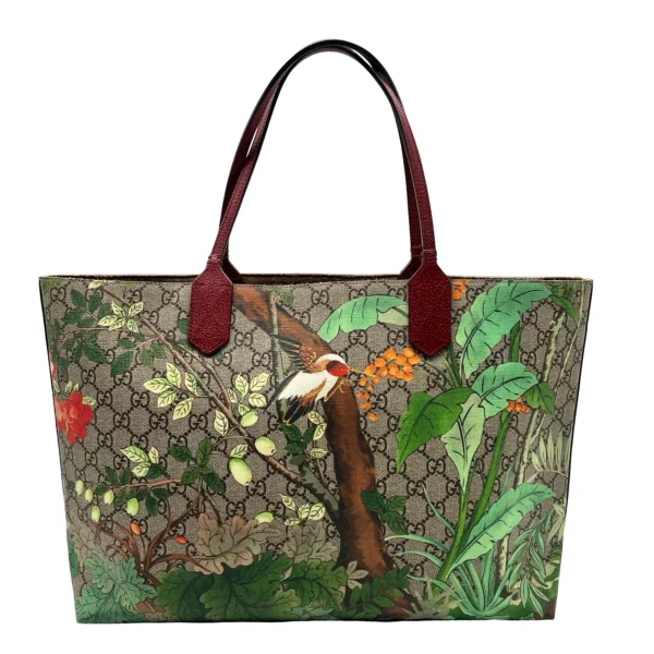 Bolsa Gucci GG Supreme Tian Tote Mediano