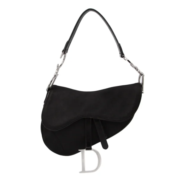 Bolso Christian Dior Saddle black