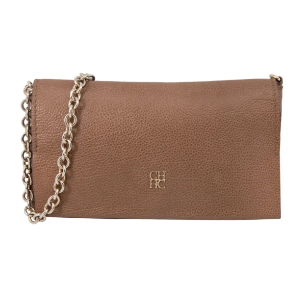 Crossbody Carolina Herrera en Piel Granulada