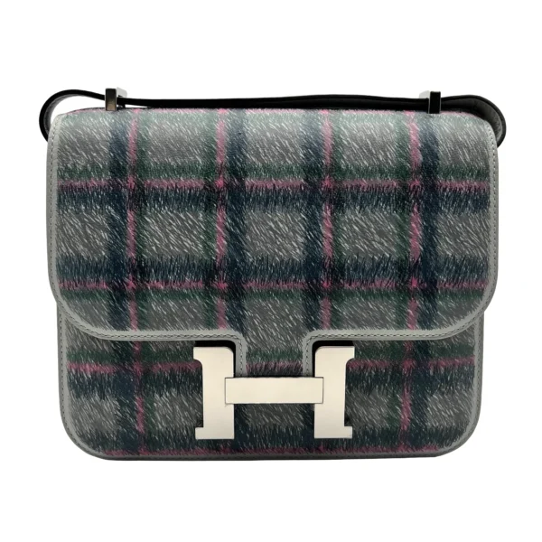 Bolsa Hermès Constance 18 Tartan