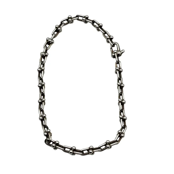Pulsera Tiffany & Co en plata 9.25 T. Mediana